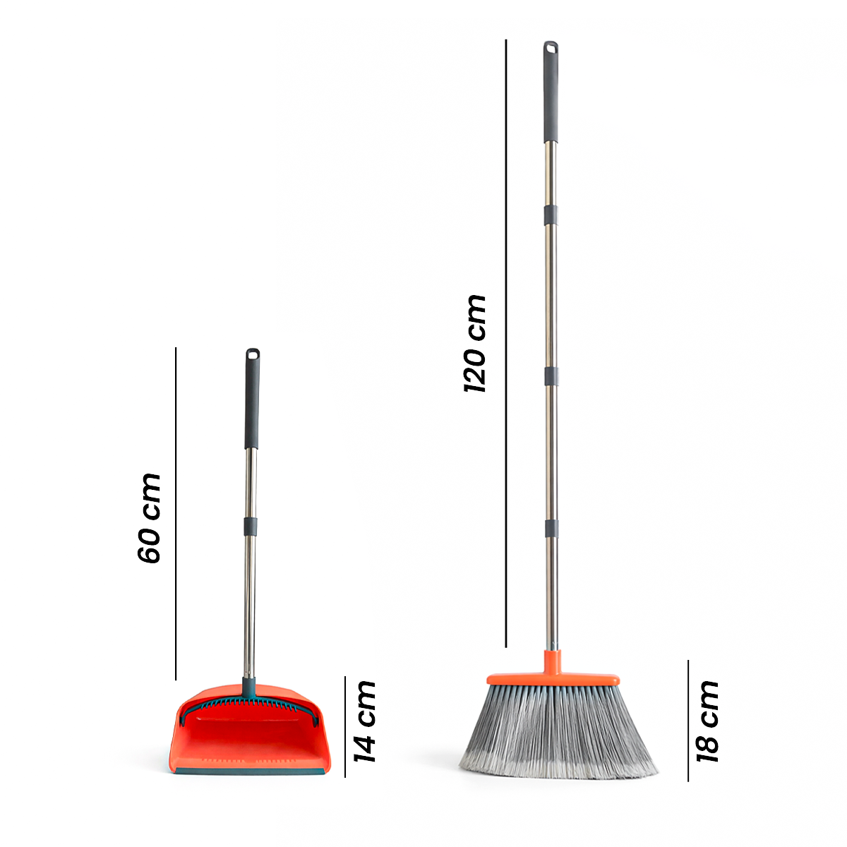 Escoba, Recogedor Y Cepillo 3 En 1 Plegable (Envio gratis)