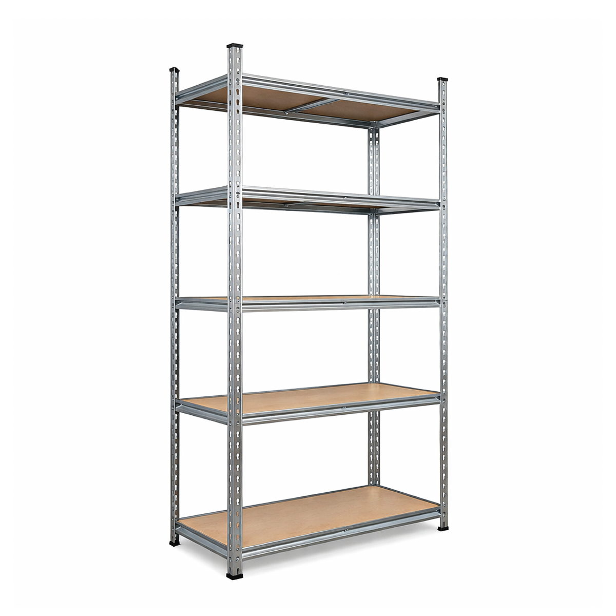 Rack Galvanizado 180x90x40 cm 5 Niveles para Almacenaje