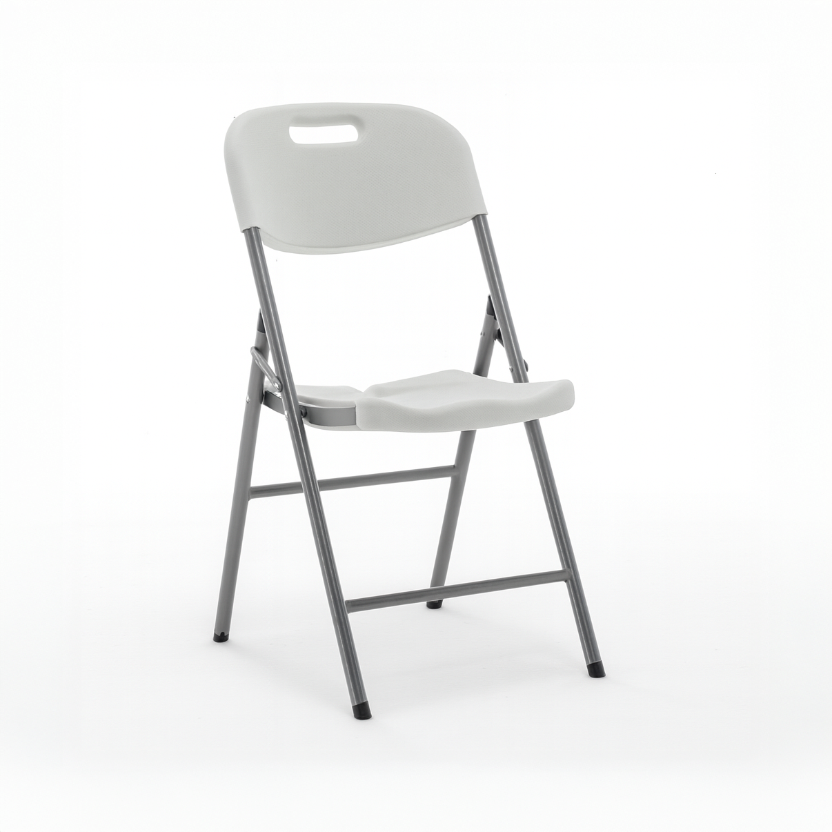 Sillas plegables de plastico blanca