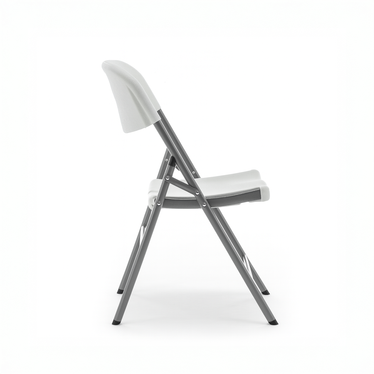 Sillas plegables de plastico blanca