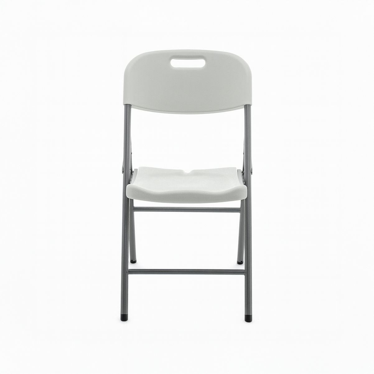 Sillas plegables de plastico blanca