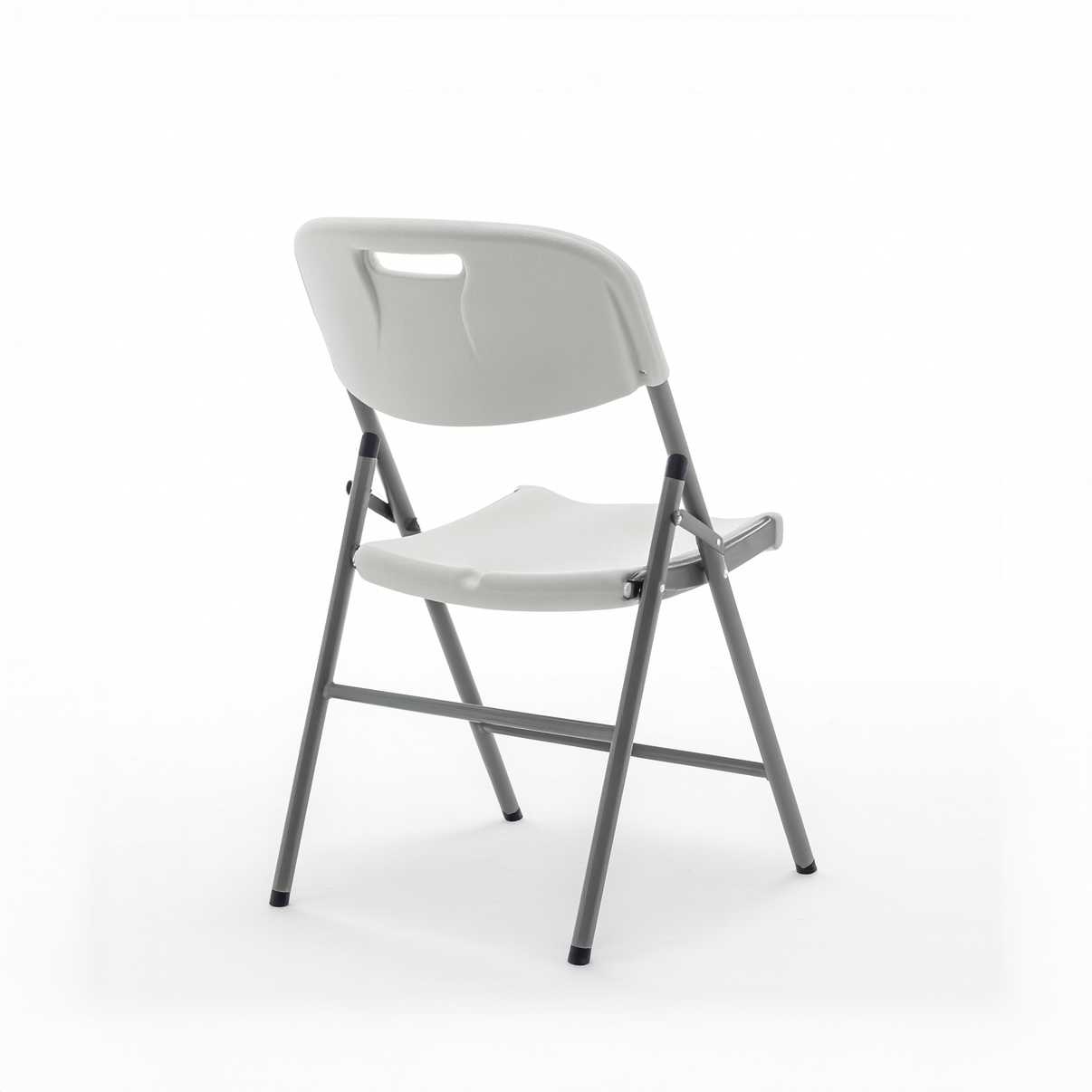 Sillas plegables de plastico blanca