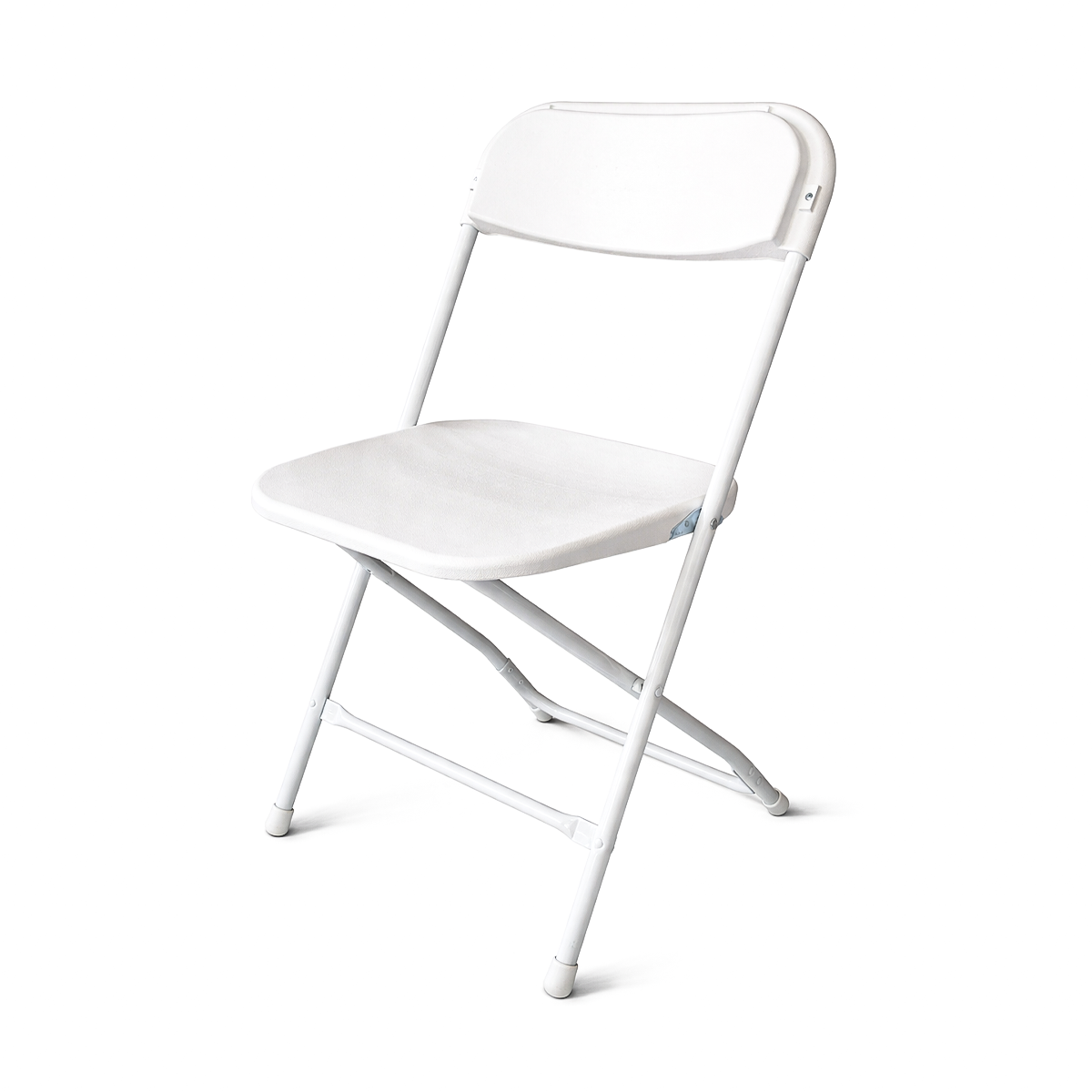 Paquete 10 Sillas Plegables Blancas Plástico Resistentes