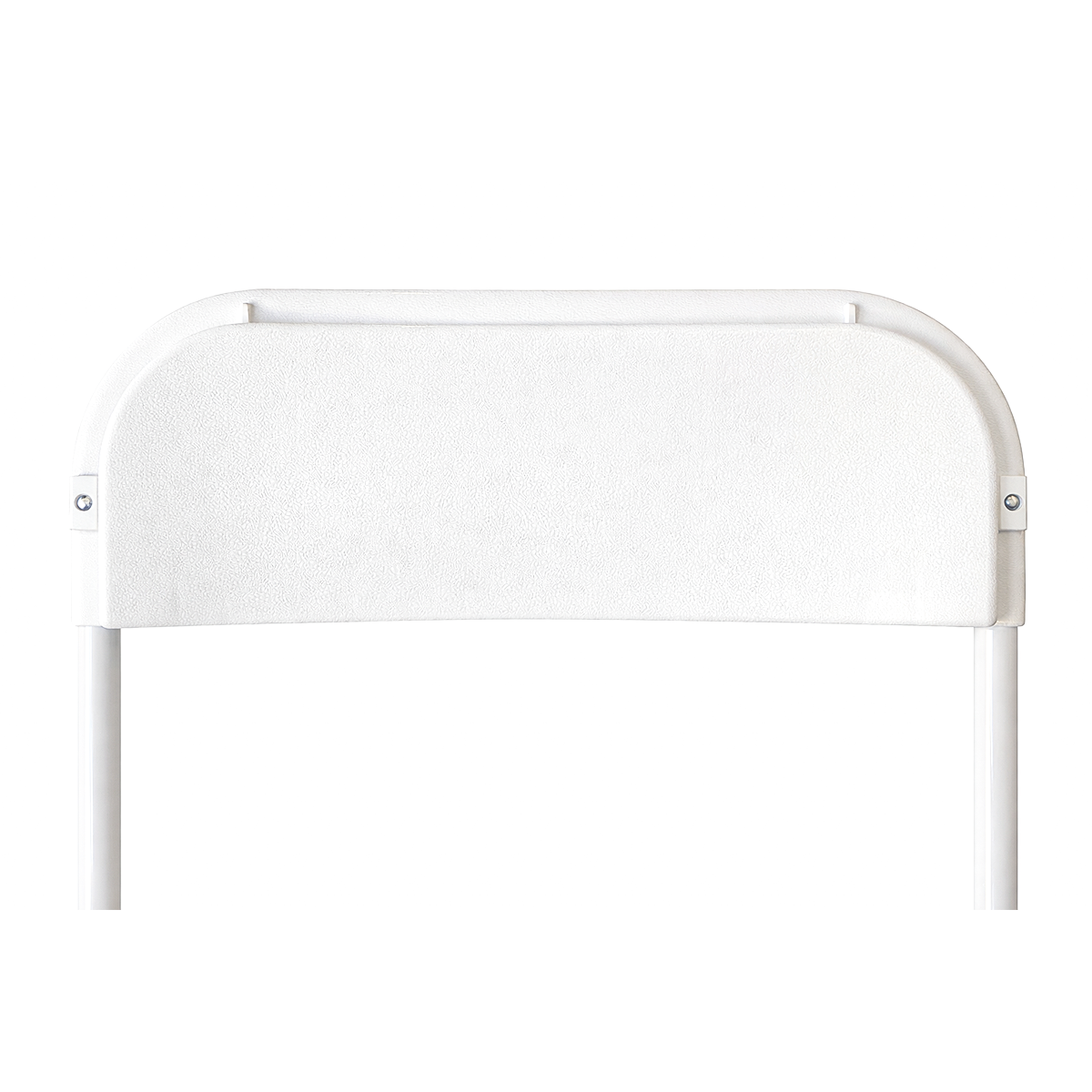 Paquete 4 Sillas Plegables Blancas Plástico Resistentes