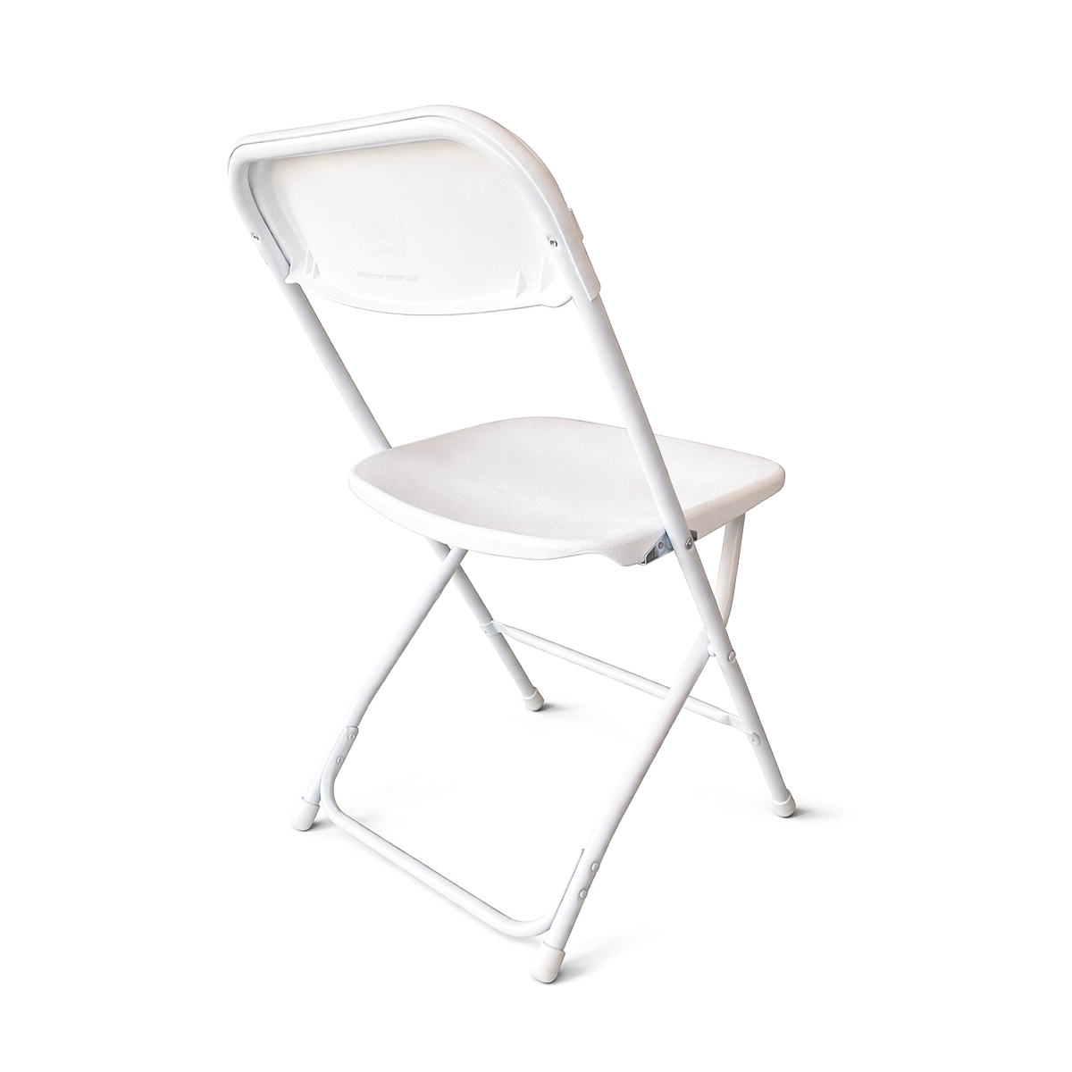 Paquete 10 Sillas Plegables Blancas Plástico Resistentes