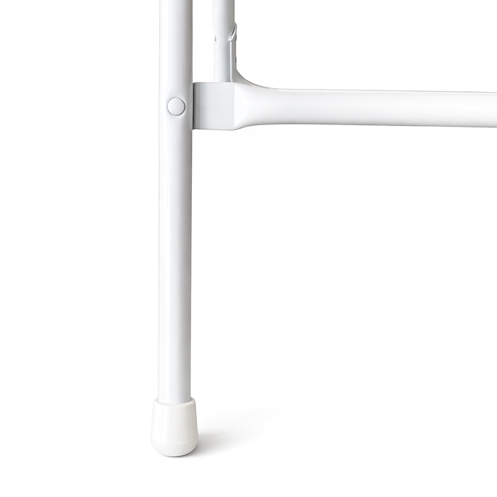 Paquete 4 Sillas Plegables Blancas Plástico Resistentes