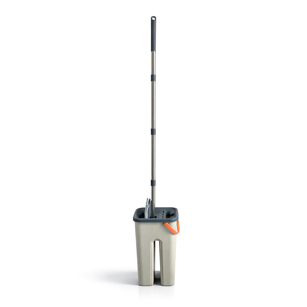 Trapeador Plano Mop Con 2 Microfibras + Cubeta Escurridora (Envio gratis)